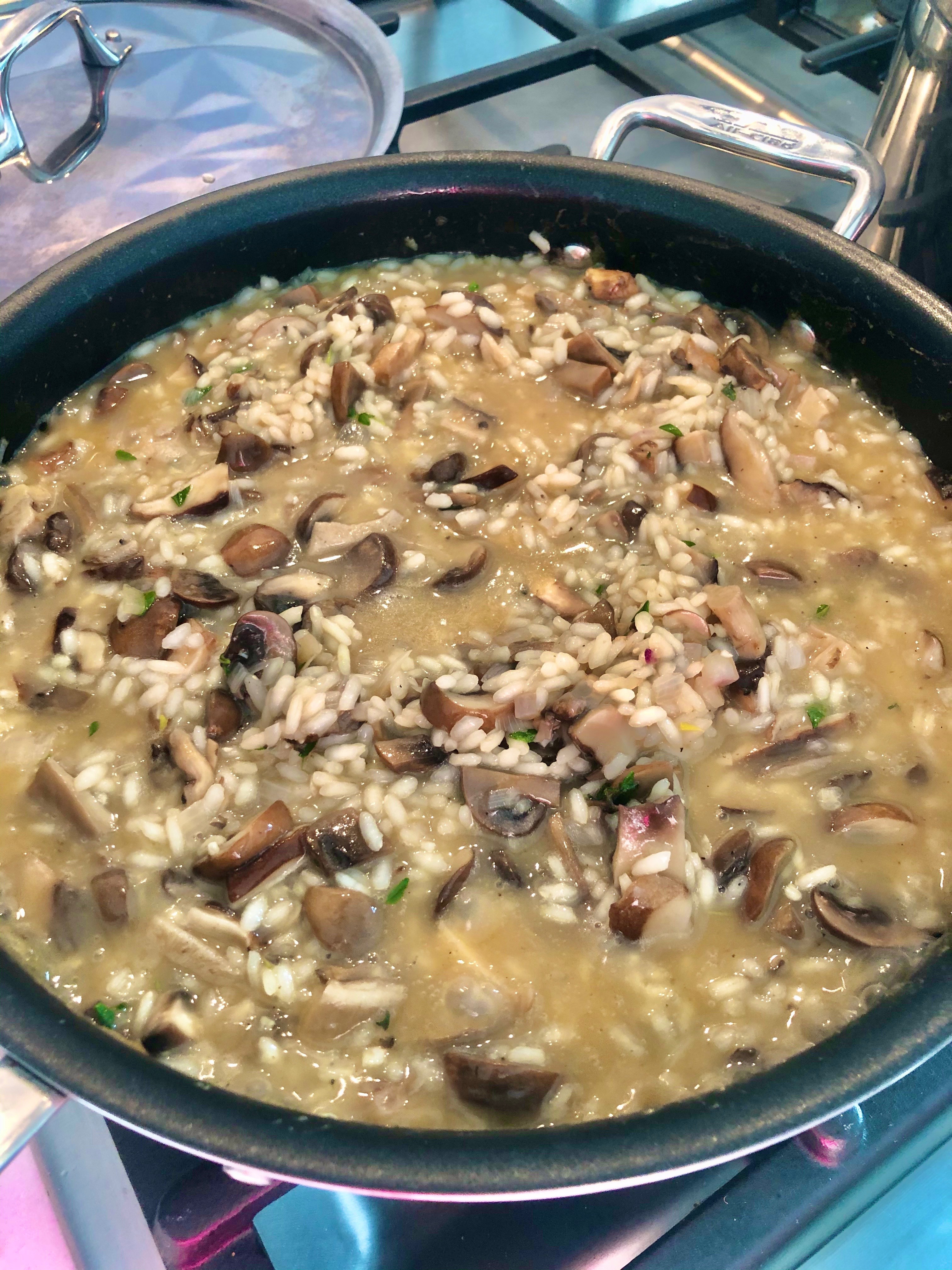 wild mushroom risotto