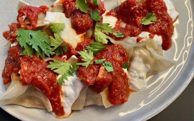 Making Mantu (Delicious Afghani Dumplings)